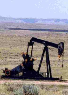 Energy Activity - Thunder Basin Grasslands, eastern Wyoming